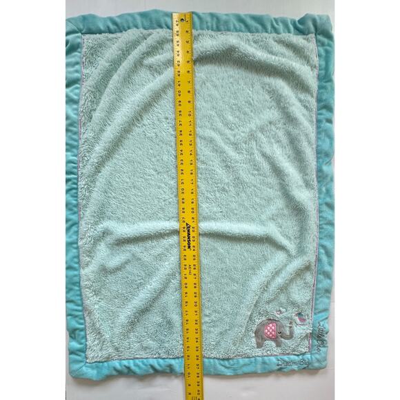 Koala Baby Green Pink Elephant Bird Dream Big Little One Plush Blanket Kids - Picture 4 of 7